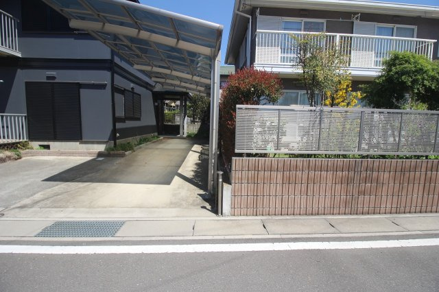 結城市結城　1期の外観|東側との境界部分