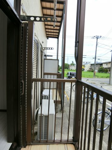 グランドメゾン君ヶ代のバルコニー