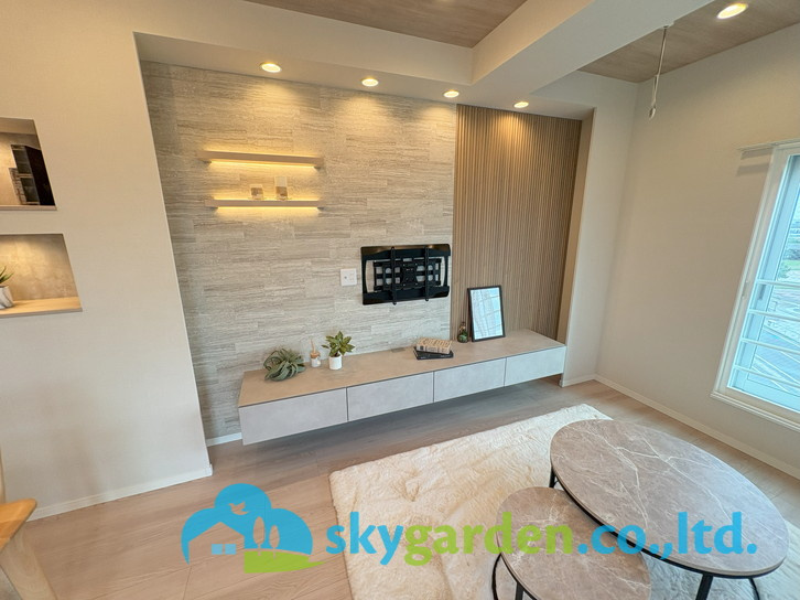 片瀬東映マンションの居間・リビング