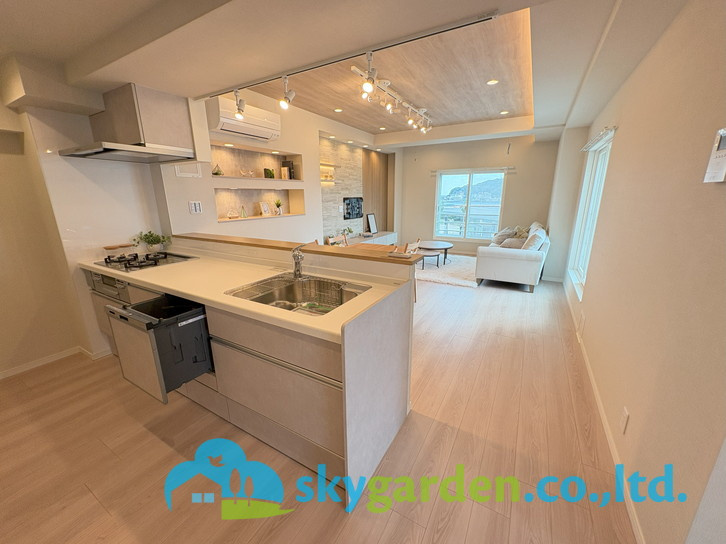 片瀬東映マンションのキッチン