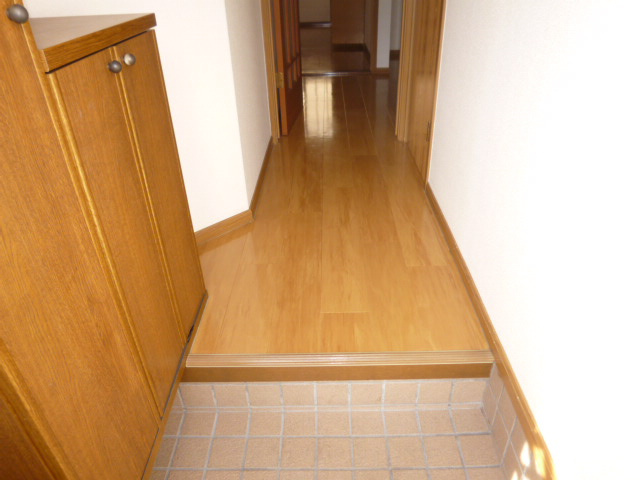 レーベン中畝Ｂの玄関
