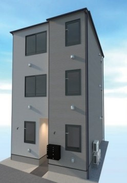 【外観パース】 | アレクシス羽田 | 外観パースです。