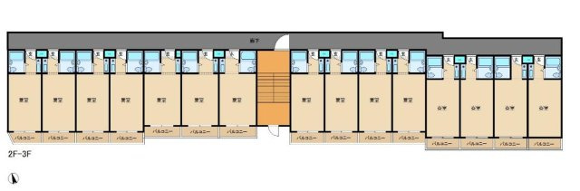 ★ポータル未掲載★　【大阪府】茨木市　1棟売りマンションの間取り