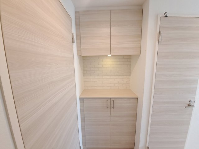 パールハイツの収納