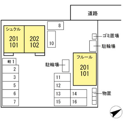 【区画図】 | フルール