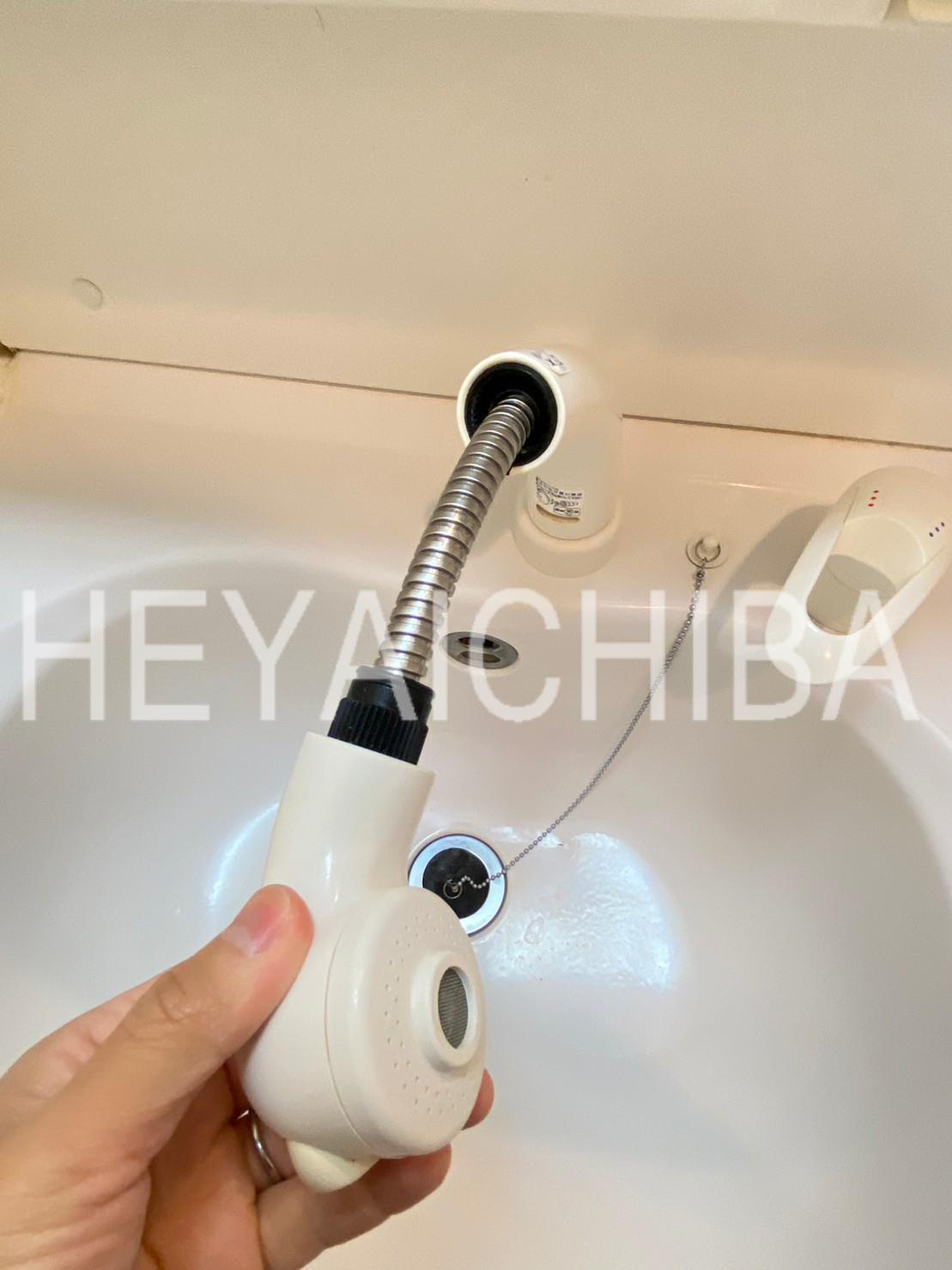 シュールフローレの洗面所|シャワー付き洗面台