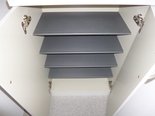 ミリアビタＮｏ２２の玄関|下駄箱あります♪