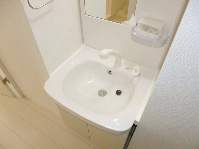 ミリアビタＮｏ２２の洗面所|広い洗面スペース