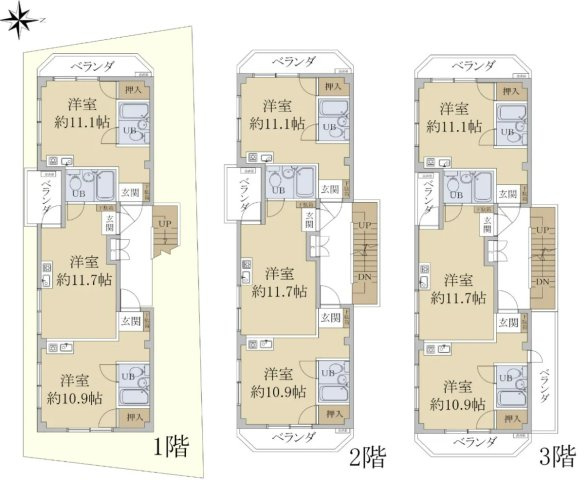 メゾン伊丹稲野の間取り