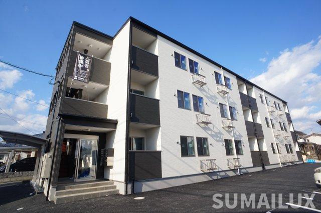 熊本市北区龍田８丁目のアパートの外観