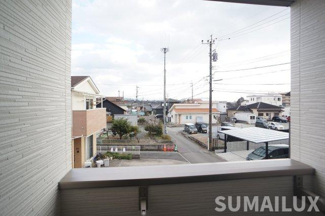 熊本市北区龍田８丁目のアパートの展望