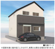 【仲介手数料無料！！】府中市四谷3丁目　新築戸建て（全2棟）2号棟　4480万円の画像