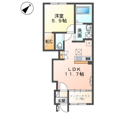 仮）取手市上高井３７９番新築アパートの間取り