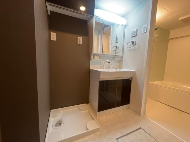 仮）取手市上高井３７９番新築アパートの独立洗面台|洗面（イメージ）