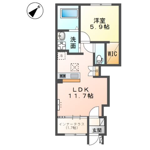 仮）取手市上高井３７９番新築アパートの間取り