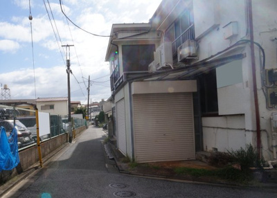【前面道路含む現地写真】 | 足立区江北2丁目　土地
