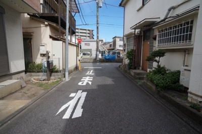 【前面道路含む現地写真】 | 足立区江北2丁目　土地