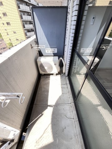 大阪市都島区都島南通２丁目の賃貸マンションのバルコニー