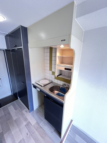 大阪市都島区都島南通２丁目の賃貸マンションのキッチン