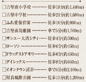 【周辺】 | 読谷村大湾2期（全5棟）1号棟 | 周辺♪