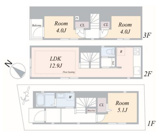 豊島区南長崎６丁目　新築戸建ての画像