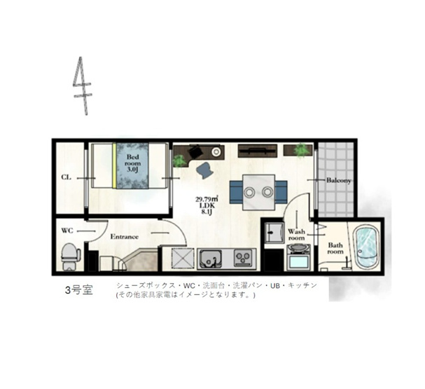【間取り】 | REキャスバルクォーレ長町南