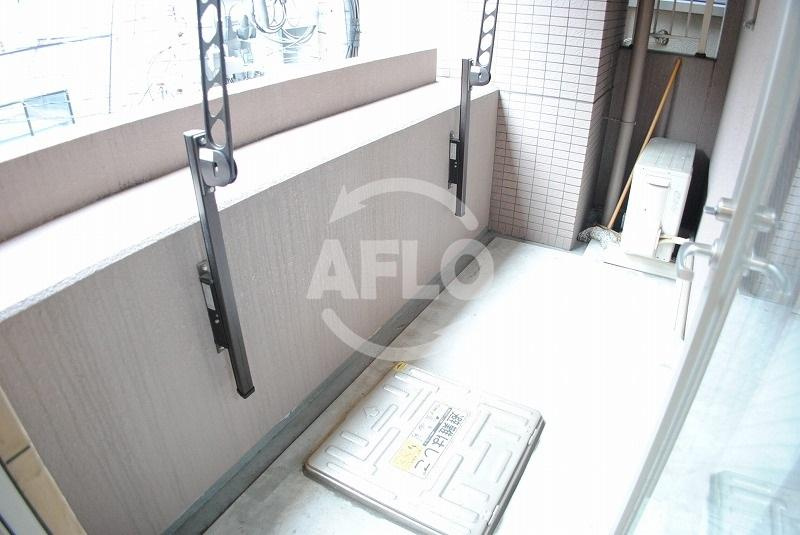 プレサンス阿波座ステーションフロントのバルコニー|プレサンス阿波座ステーションフロント　バルコニー