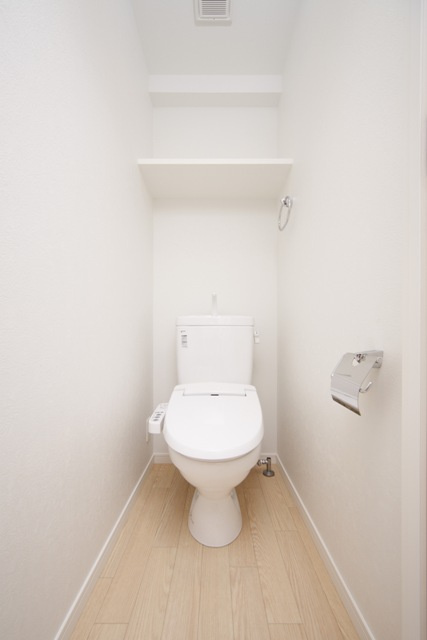 新品家具付きマンション対馬小路3(KaGood福岡)のトイレ|落ち着いたトイレです