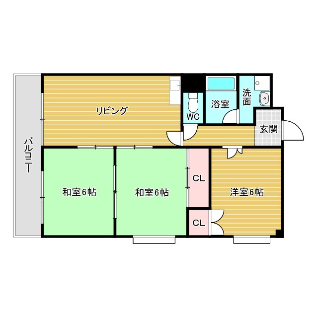 レクシア北条の間取り