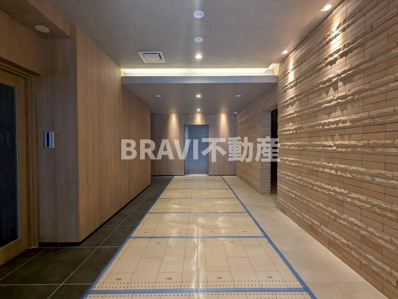 ブランシエスタ森ノ宮 BRAVI不動産のロビー