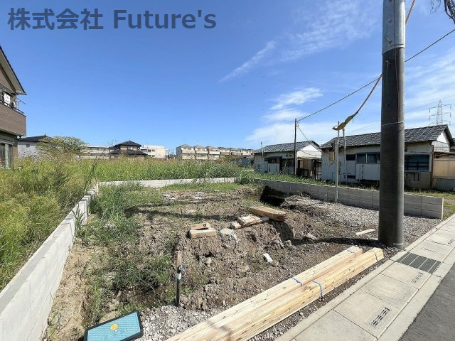 八潮市大瀬　新築戸建　全1棟の外観|TX「八潮」駅バス3分『潮止橋南』停歩7分