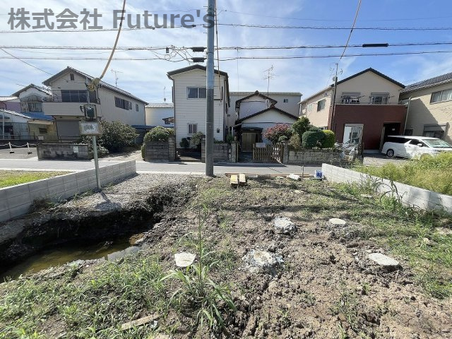 八潮市大瀬　新築戸建　全1棟の外観|現地の写真になります。