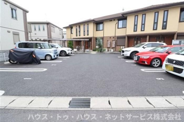 グリーンサイトおおたかの駐車場