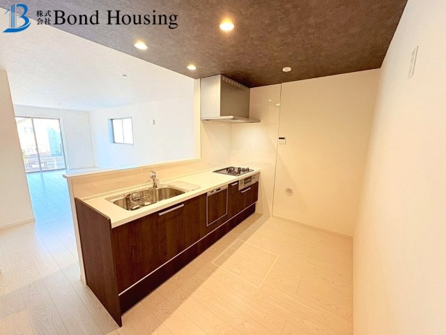 太寺天王町1号棟　全3棟新築戸建　人丸小学校区のキッチン