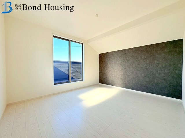 太寺天王町1号棟　全3棟新築戸建　人丸小学校区の洋室