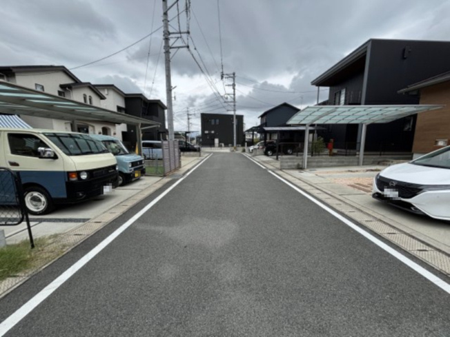 【前面道路含む現地写真】 | 菊池郡菊陽町津久礼