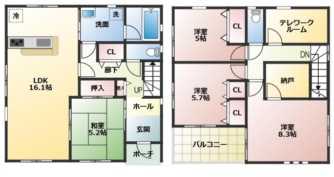 【間取り】 | 菊池郡菊陽町津久礼