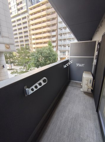 クオーレ神戸山手のバルコニー