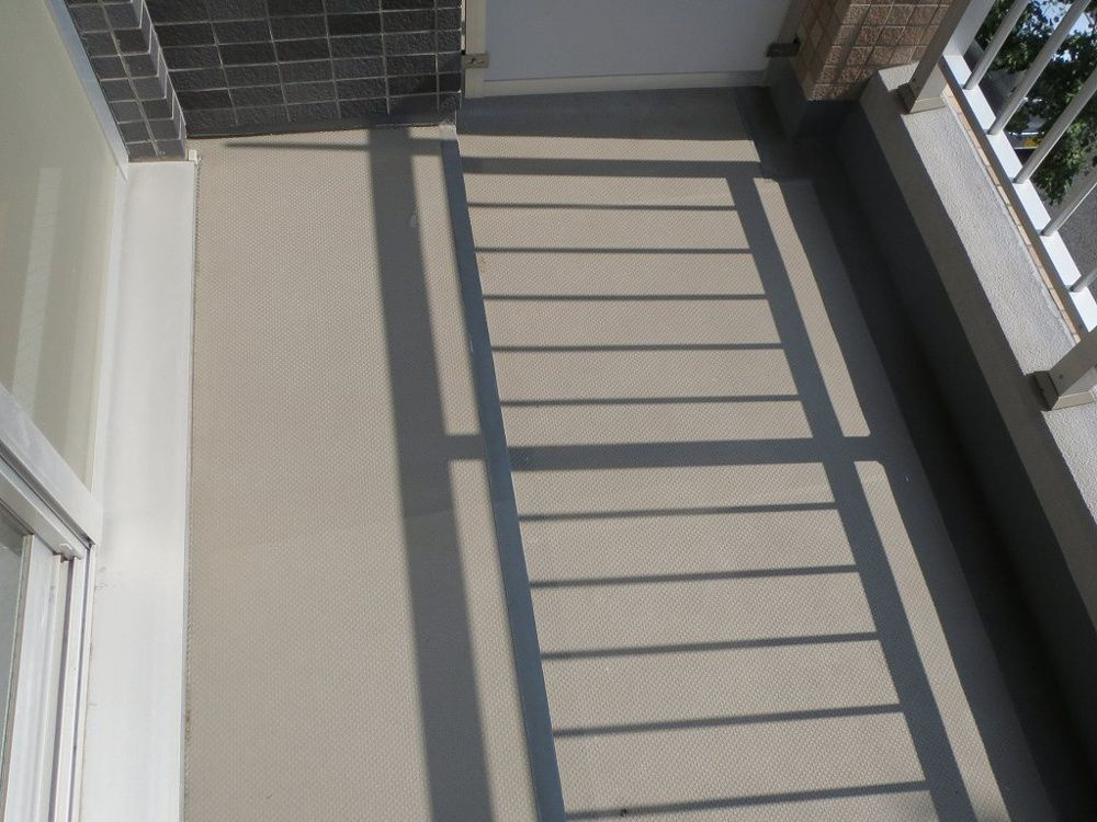 エコロジー白山レジデンスのバルコニー