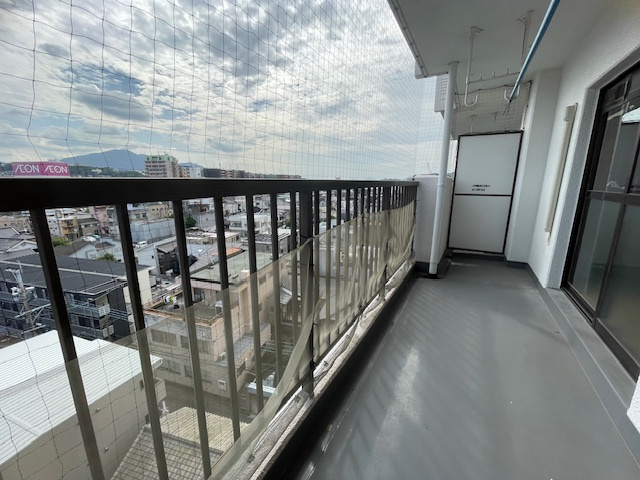 鳥旗スカイマンションⅢ番館（C-21）のバルコニー