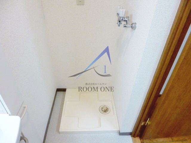 エスペランサ神宮前の設備|洗濯機置場です。