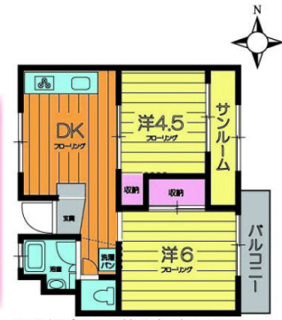 エスペランサ魚崎の間取り