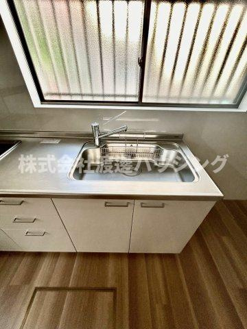 白島１丁目テラスハウスの設備|シングルレバー