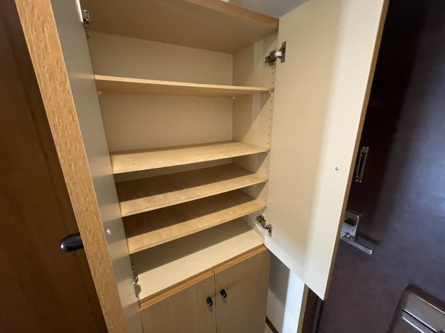 エクセレントコートの収納