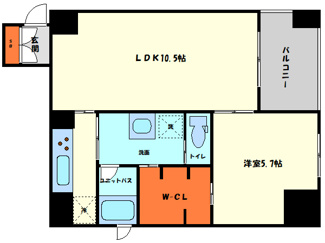 【間取り】 | ルクレ堺筋本町レジデンス | ルクレ堺筋本町レジデンス　間取り