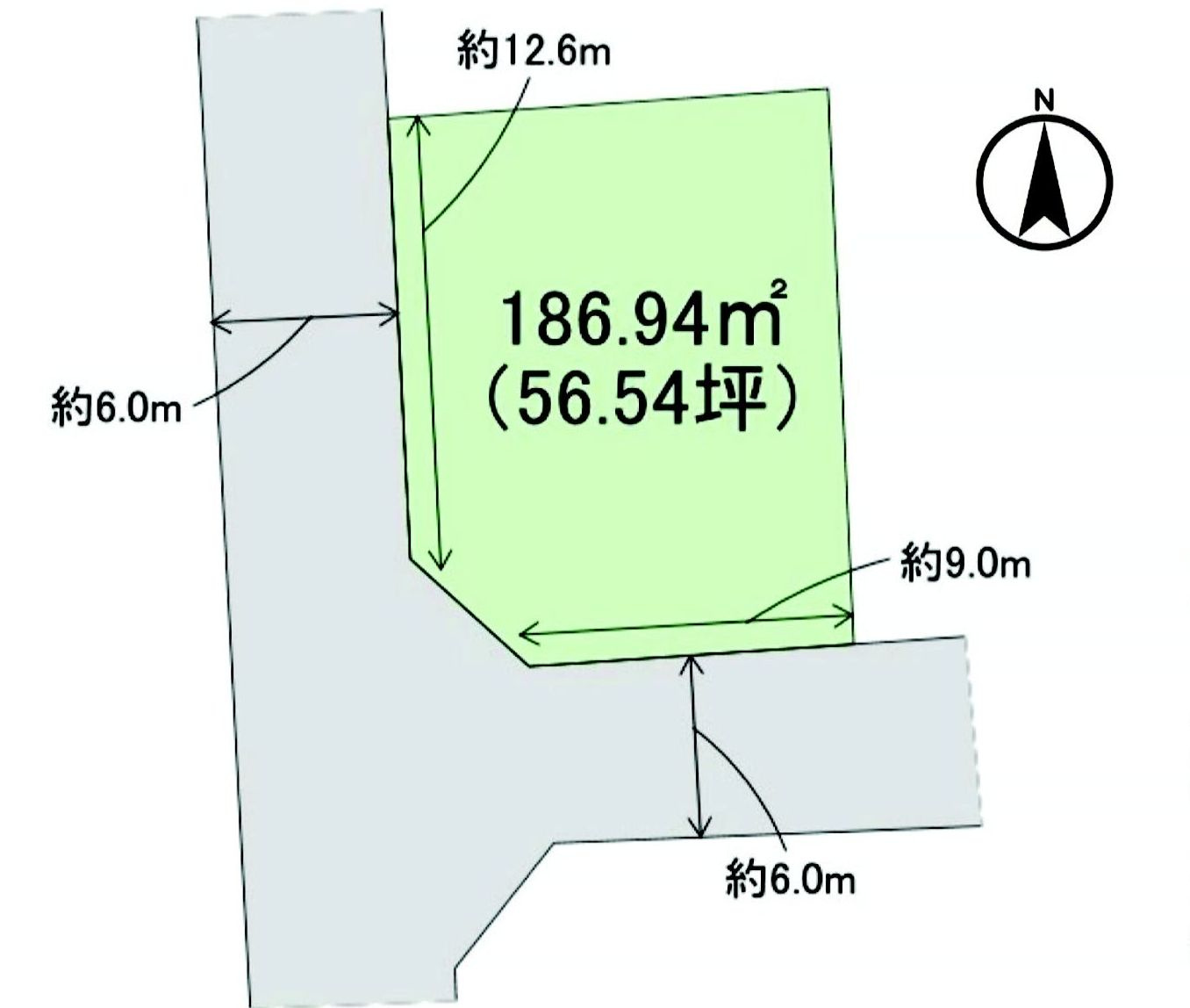 前橋市南町二丁目　売地