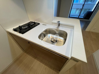 【キッチン】 | コンフォリア・リヴ北久宝寺Q | コンフォリア・リヴ北久宝寺Q　2口ガスシステムキッチン