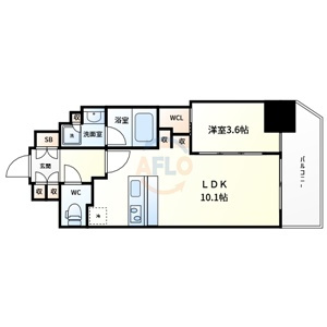 【間取り】 | コンフォリア・リヴ北浜淡路町 | コンフォリア・リヴ北浜淡路町　間取り