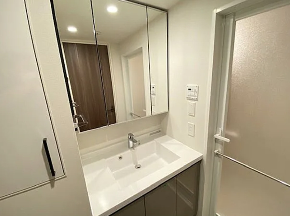 パークアクシス門前仲町テラスの洗面所