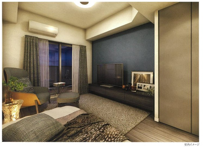 【居間・リビング】 | プレサンス神戸水木通ルミエス